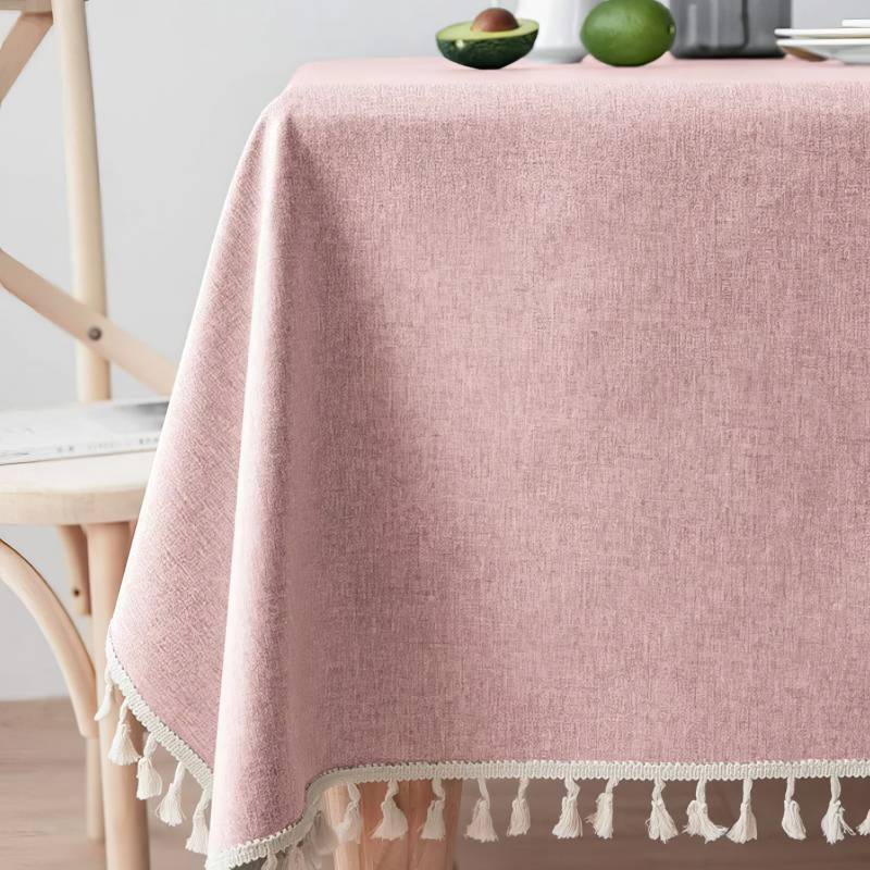 Tovaglia Antimacchia con Frange Naturale Tovaglia Antimacchia con Frange Naturale - immagine 6