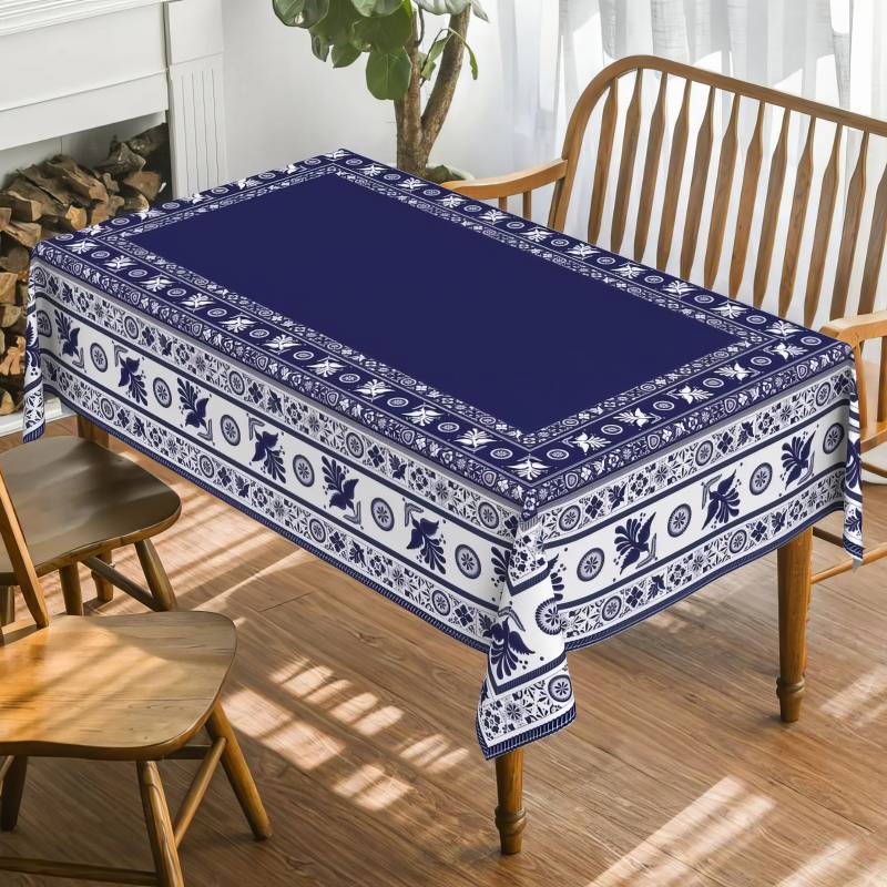 Tovaglia Antimacchia Maiolica Blu