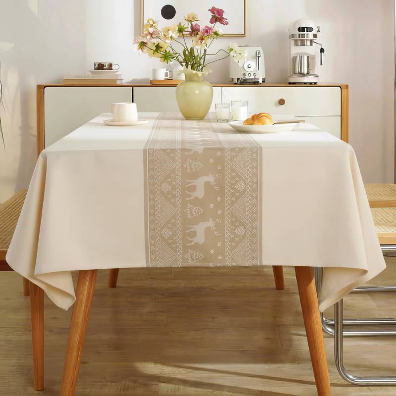 Tovaglia Antimacchia Stile Scandinavo Tovaglia Antimacchia Stile Scandinavo - immagine 3