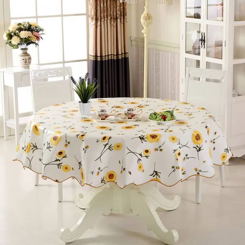 Tovaglia Cerata Girasoli Dorati