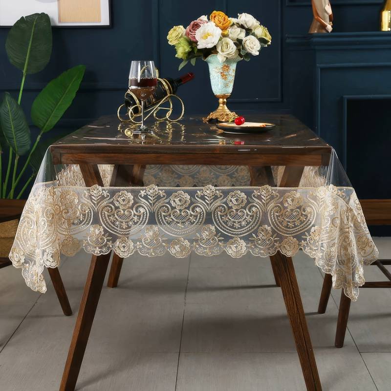 Tovaglia Crystal Elegance in PVC Trasparente