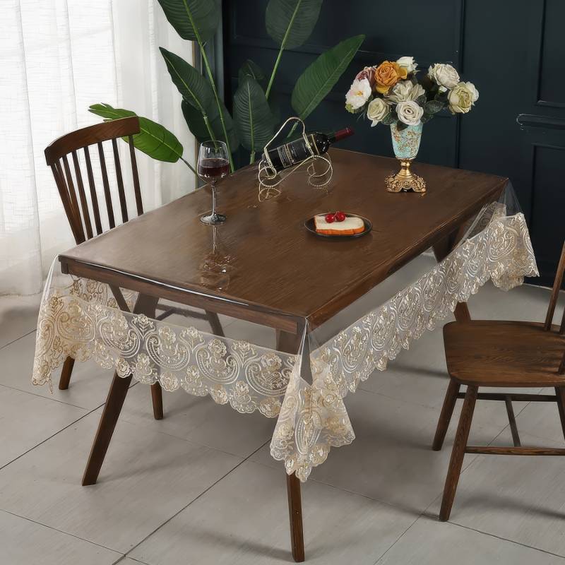 Tovaglia Crystal Elegance in PVC Trasparente
