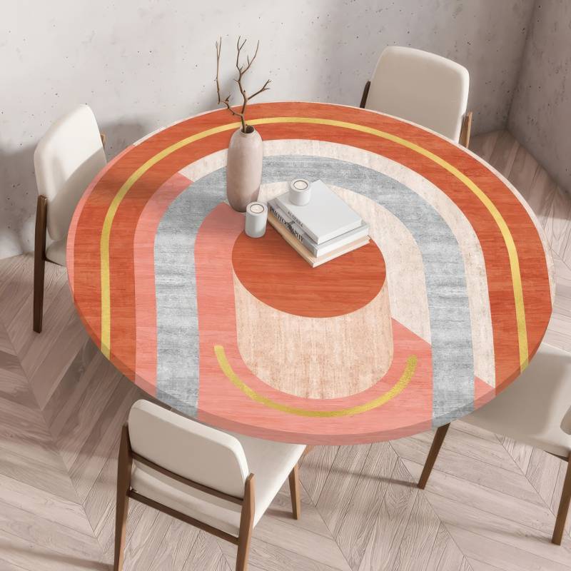 Tovaglia Elastica Arcobaleno Terracotta Tovaglia Elastica Arcobaleno Terracotta