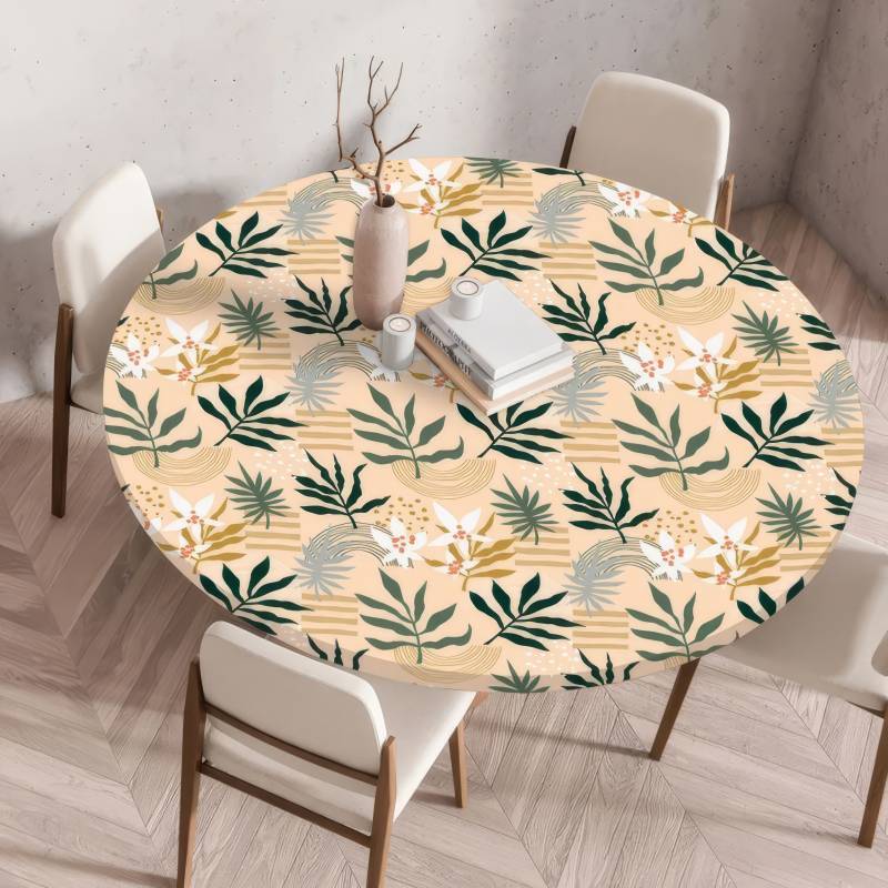 Tovaglia Elastica Foglie Tropicali Tovaglia Elastica Foglie Tropicali