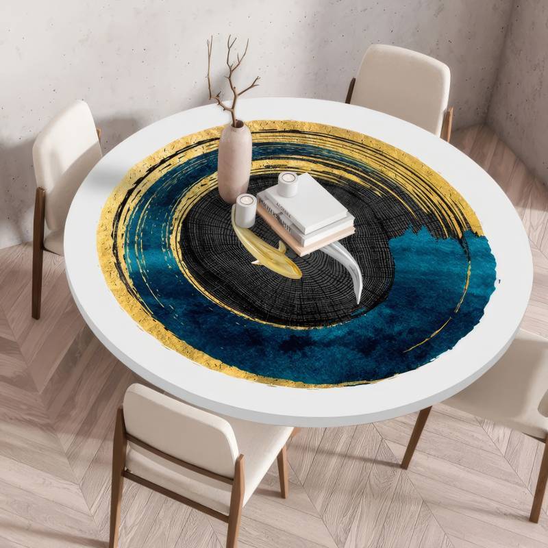 Tovaglia Elastica Geode Zaffiro Tovaglia Elastica Geode Zaffiro