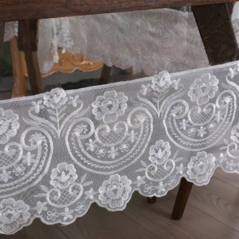 Tovaglia Trasparente Crystal con Bordo in Pizzo Tovaglia Trasparente Crystal con Bordo in Pizzo - immagine 6