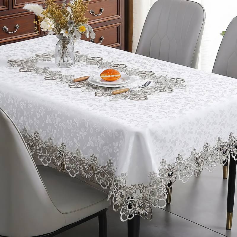 Tovaglia Antimacchia Pizzo Eleganza Tovaglia Antimacchia Pizzo Eleganza